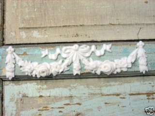 Shabby n Chic Bow Swag * Cottage Furniture Appliques  