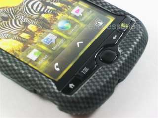 HTC myTouch 4G T MOBILE HARD COVER CASE CARBON FIBER  