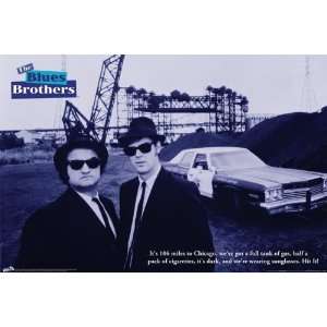  The Blues Brothers Movie (Hit It, With Car) Poster Print 