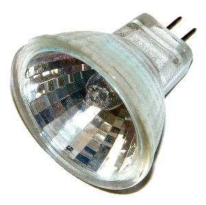 12 x Clear Halogen MR11 12v 10w 30D light bulbs  