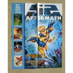 52 Aftermath Promotional Poster 17 x 22 Inches 2007 DC Comics Booster 