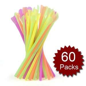  (Price/60 Packs)Drinking Spoon Straws, 8.3 long, 50 pcs 