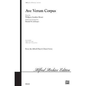 Ave Verum Corpus Choral Octavo Choir Music by Wolfgang Amadeus Mozart 