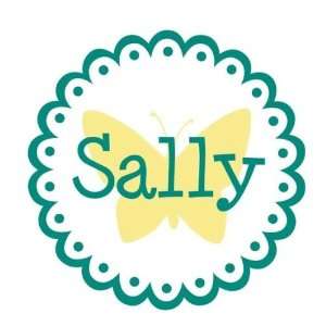  Girls Sally Butterfly Nursery Wall Decal Baby