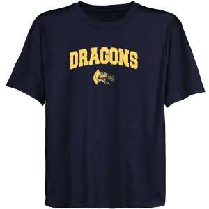    Drexel Dragons Youth Navy Blue Logo Arch T shirt