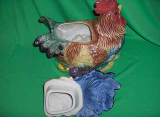 Fitz & Floyd China Coq Du Village Rooster Cookie 1996  