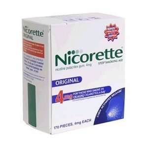  Nicorette Gum, 170ct, 4mg