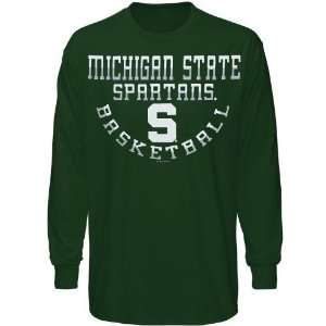  Michigan State Spartans Green Low Arch Basketball Long 
