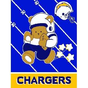  NFL San Diego Chargers Baby Blanket