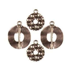  Cousin Jewelry Basics Metal Charms 4/Pkg Copper Donut; 3 