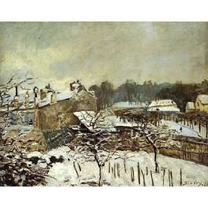   Louveciennes Alfred Sisley Hand Painted 