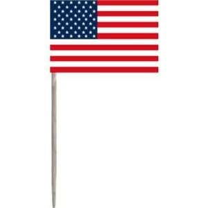  Stars and Stripes Flag Party Picks Toys & Games
