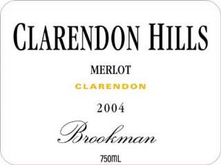 Clarendon Hills Brookman Merlot 2004 