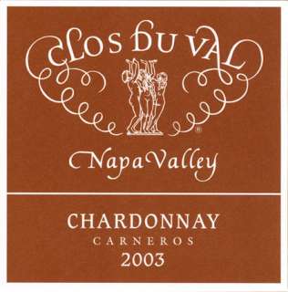 Clos Du Val Carneros Chardonnay 2003 