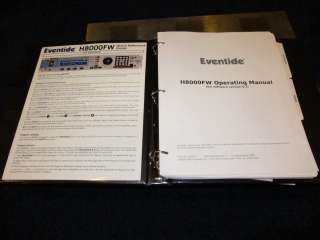 Eventide H8000FW used low hours Exc cond  