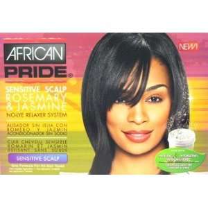   African Pride No Lye Relaxer Sensitive Scalp Kit (Case of 6) Beauty