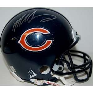 Mike Singletary Hand Signed Autographed Chicago Bears Riddell Mini 