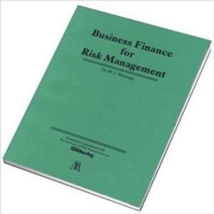  Business Finance for Risk Management (Risk management 