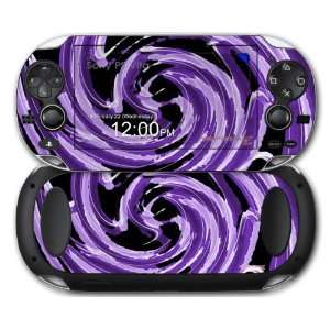  Sony PS Vita Skin Alecias Swirl 02 Purple by WraptorSkinz 