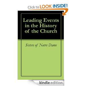  Events in the History of the Church (The Later Middle Ages, the Ages 