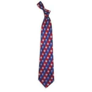  Texas Rangers Pattern 1 Neck Tie   MLB Baseball Sports 