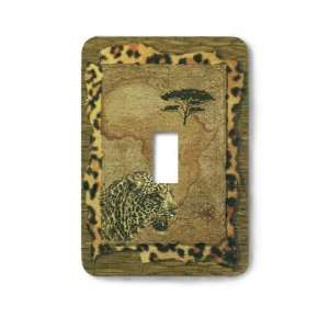   Print Border Decorative Steel Switchplate Cover