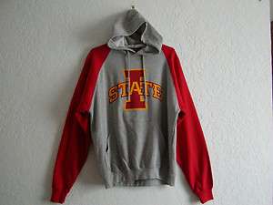 IOWA STATE CYCLONES HOODED SWEATSHIRT LICENSED NEW WITH TAGS CLEARANCE 
