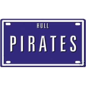  Hull High School   Hull, MA Booster Club License Plate 