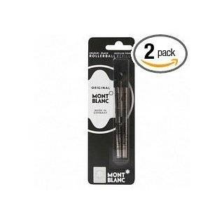   Refills, Rollerball, Fine Point, Black, Pack Of 2