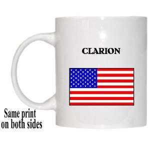  US Flag   Clarion, Pennsylvania (PA) Mug 