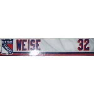   Locker Room Nameplate (Used During January 2011) Sports Collectibles