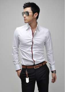2012New Stylish Mens Casual Slim fit Dress Shirts Collection  
