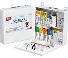 50 Person OSHA First aid kit w/CPR Shield (Metal) 226U