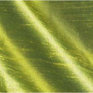  54 Wide Promotional Dupioni Silk Fabric Iridescent Lime 