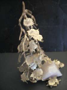   With poseable branches and leaves With White Quartz Rock Accent 5x8