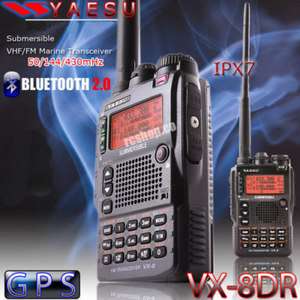   Handheld Ham Radio Transceiver VX8DR VX 8R 2012 Latest Edition  