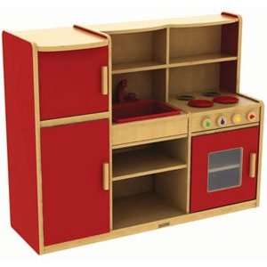    Colorful Essentials Play Kitchen Center   4 in 1 Toys & Games