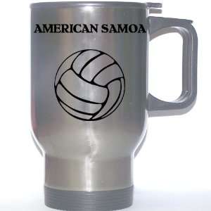  Volleyball Stainless Steel Mug   American Samoa 