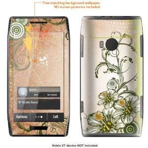   Decal Skin STICKER for Nokia X7 case cover X7 358 Electronics