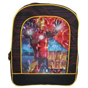  Marvel Iron Man 16 Backpack Lanticular Image Baby