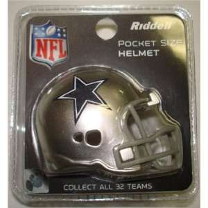  Riddell Dallas Cowboys POCKET PRO Mini Football Helmet 