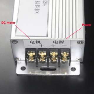 PWM DC Motor Speed Controller Adjuster 24V 500W Input Prevent Reverse 