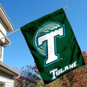Tulane University Green Wave House Flag 