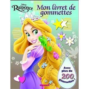    Mon livret de gommettes Raiponce (9782508010071) Disney Books