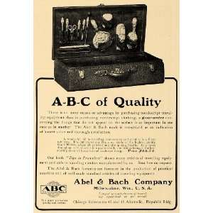  1907 Ad Abel Bach A B C Walrus Travel Suitcase Pricing 