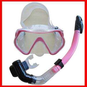 Silicone Diving Dive Swim Mask Gear Dry Snorkel #7473  