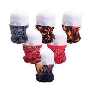  Casual Outfitters 6pc Tube Headband Set Multi Use Assorted 