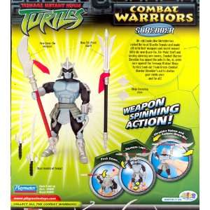    Teenage Mutant Ninja Turtles Combat Warrior Shredder Toys & Games