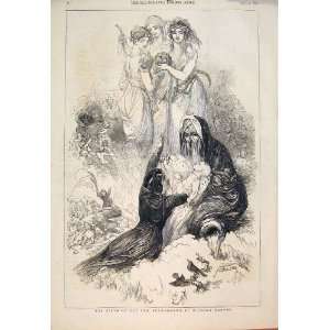  Birth New Year William Harvey Fine Art 1846 Print