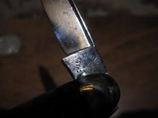 VINTAGE CHAS K. RANDALL(CAPELLE HDWR.) POCKET KNIFE STAG HANDLES 